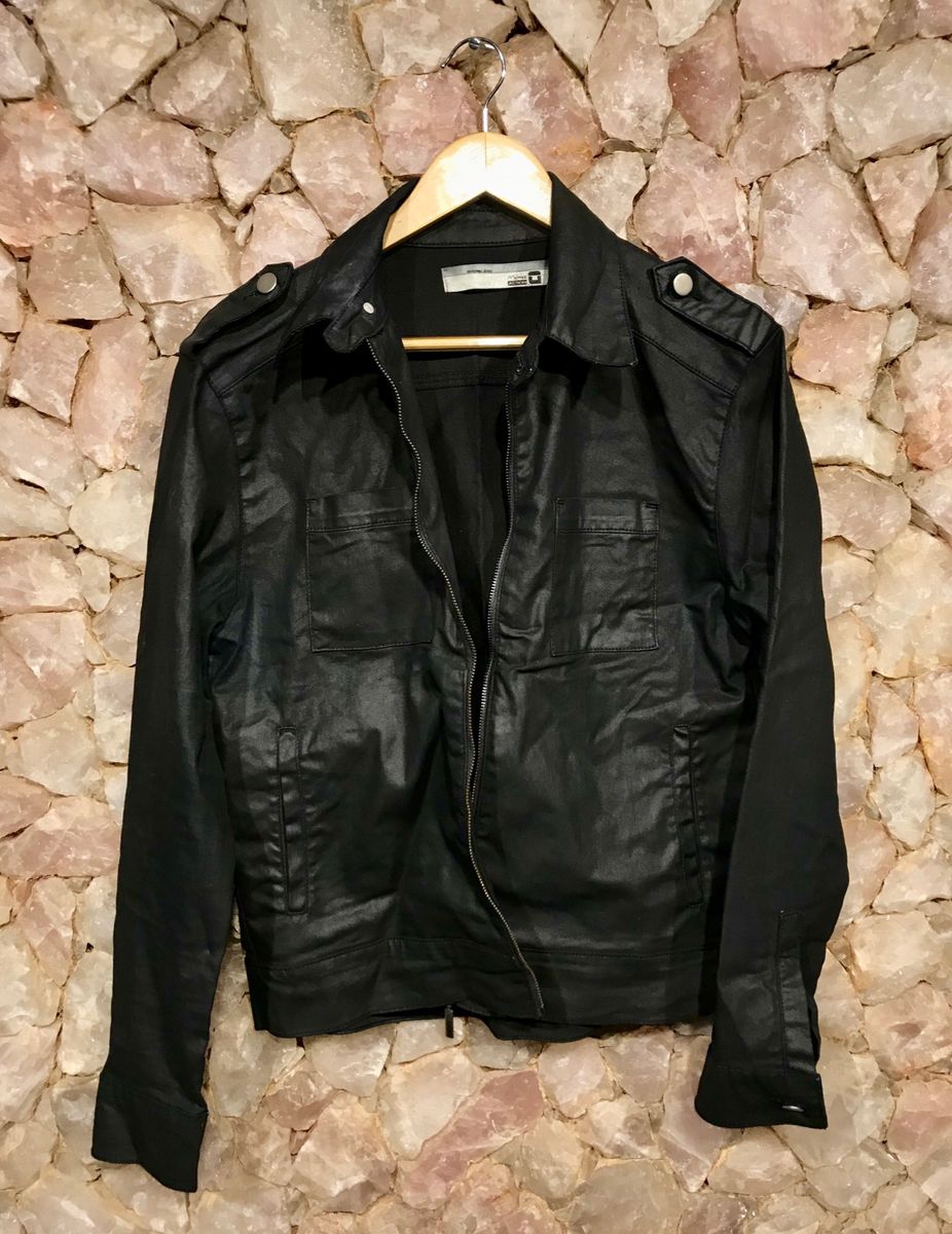 jaqueta couro malwee