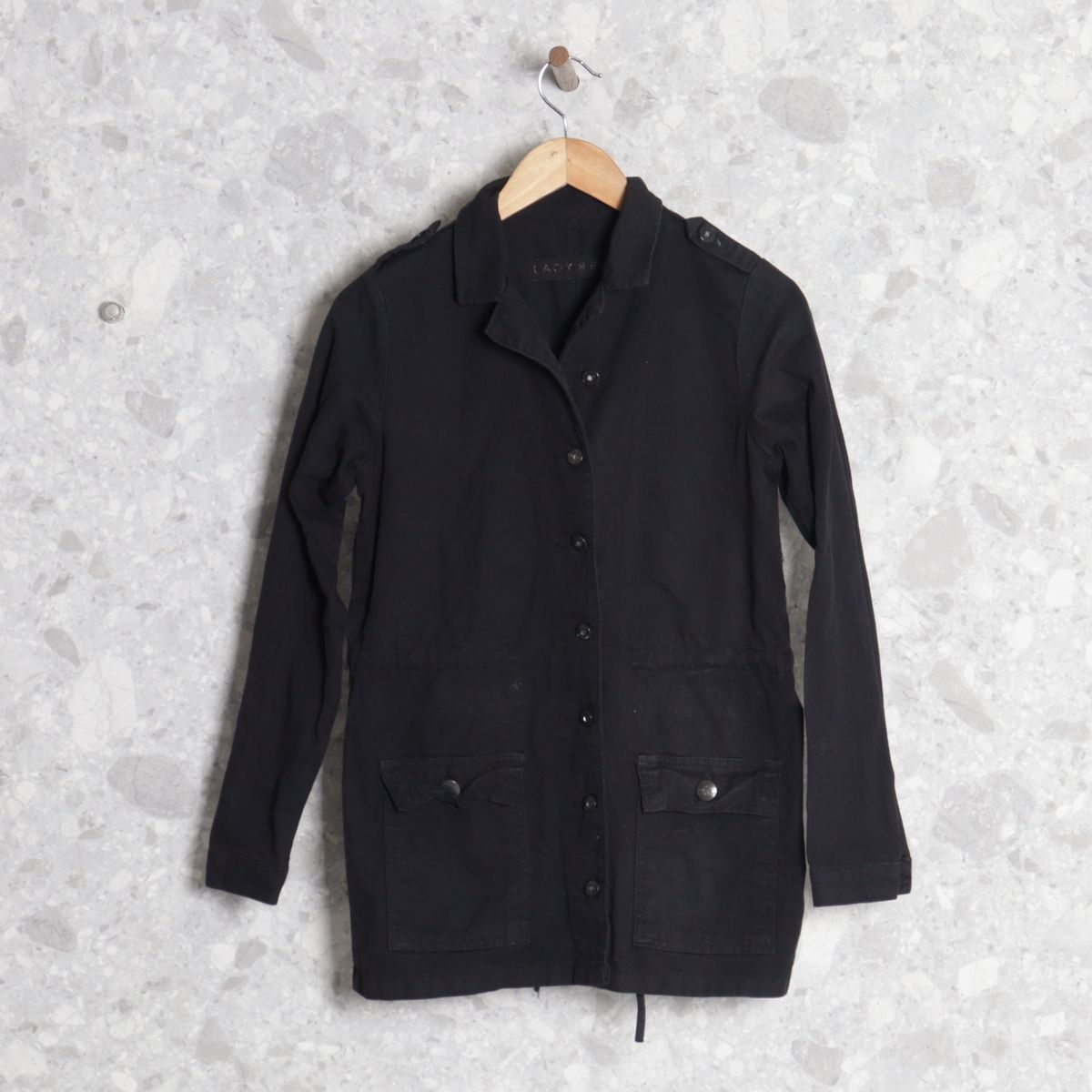 Jaqueta Preta Jady Rock | Casaco Feminino Jady Rock Usado 132506628 ...