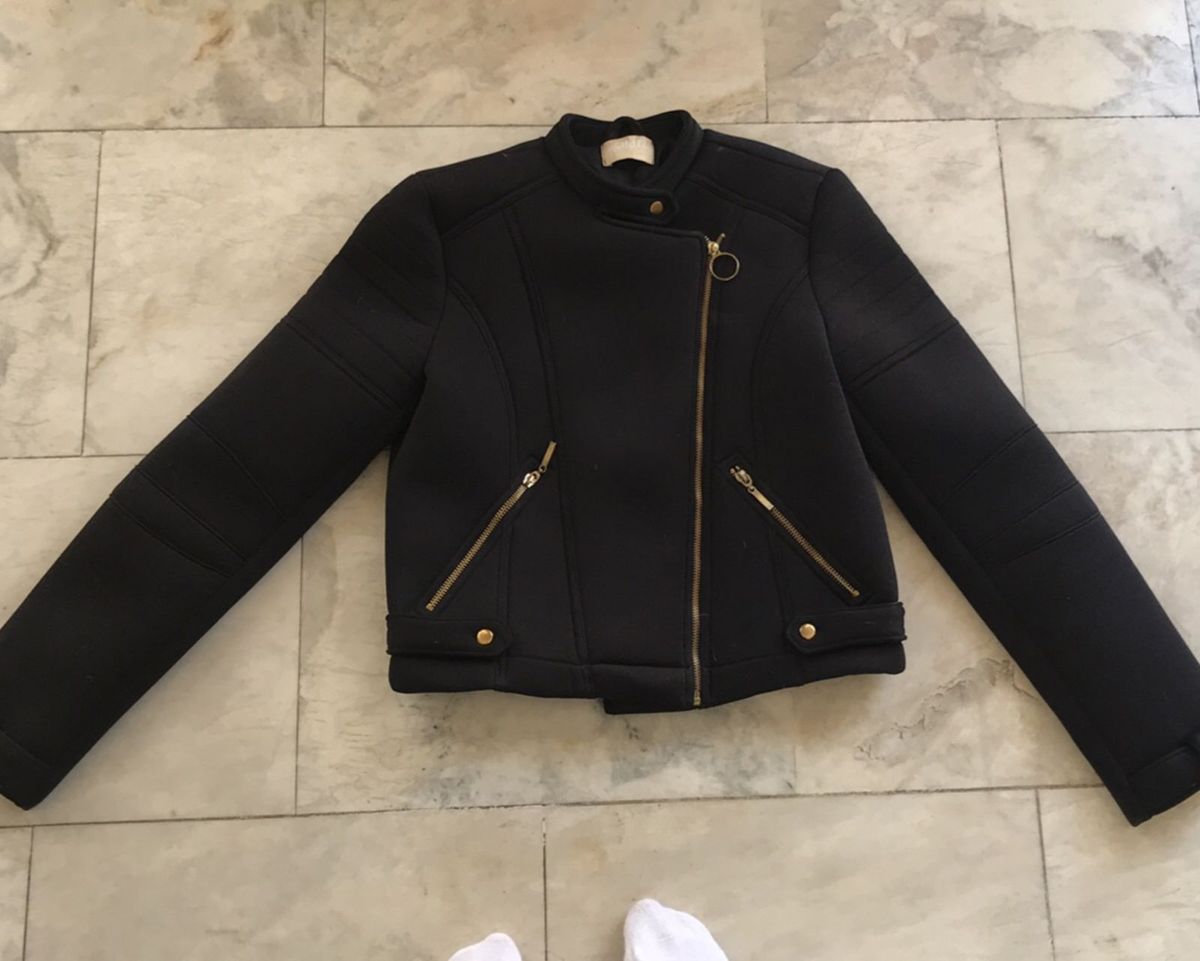 jaqueta feminina neoprene