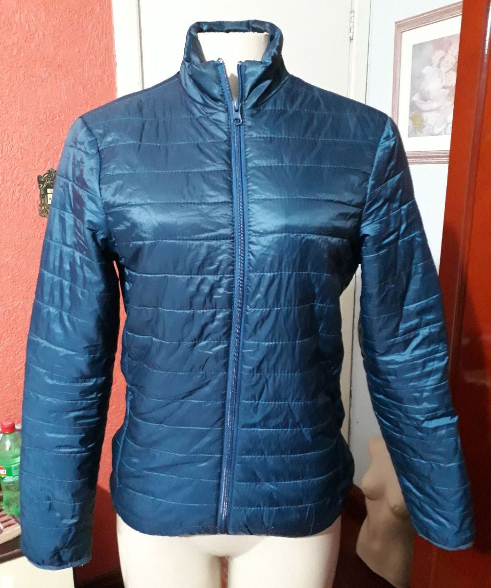 Women's Paisley Azul Flow Bomber Jacket