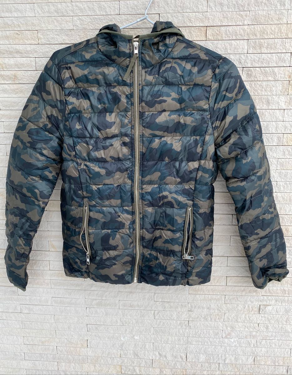 renner jaqueta camuflada