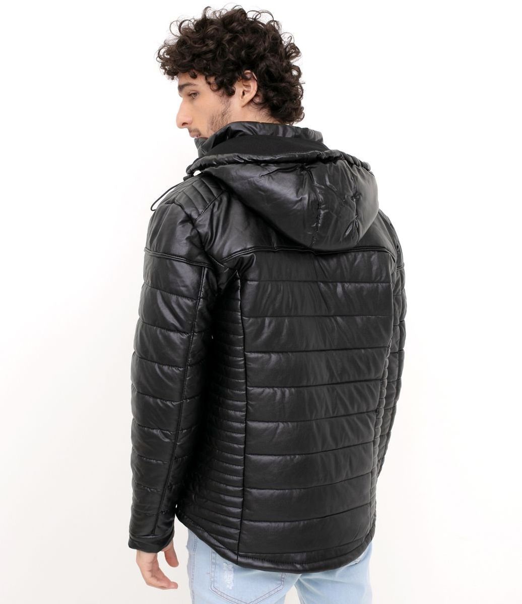 Jaqueta puffer hot sale masculina renner