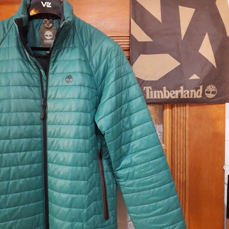 Jaqueta puffer masculina store timberland