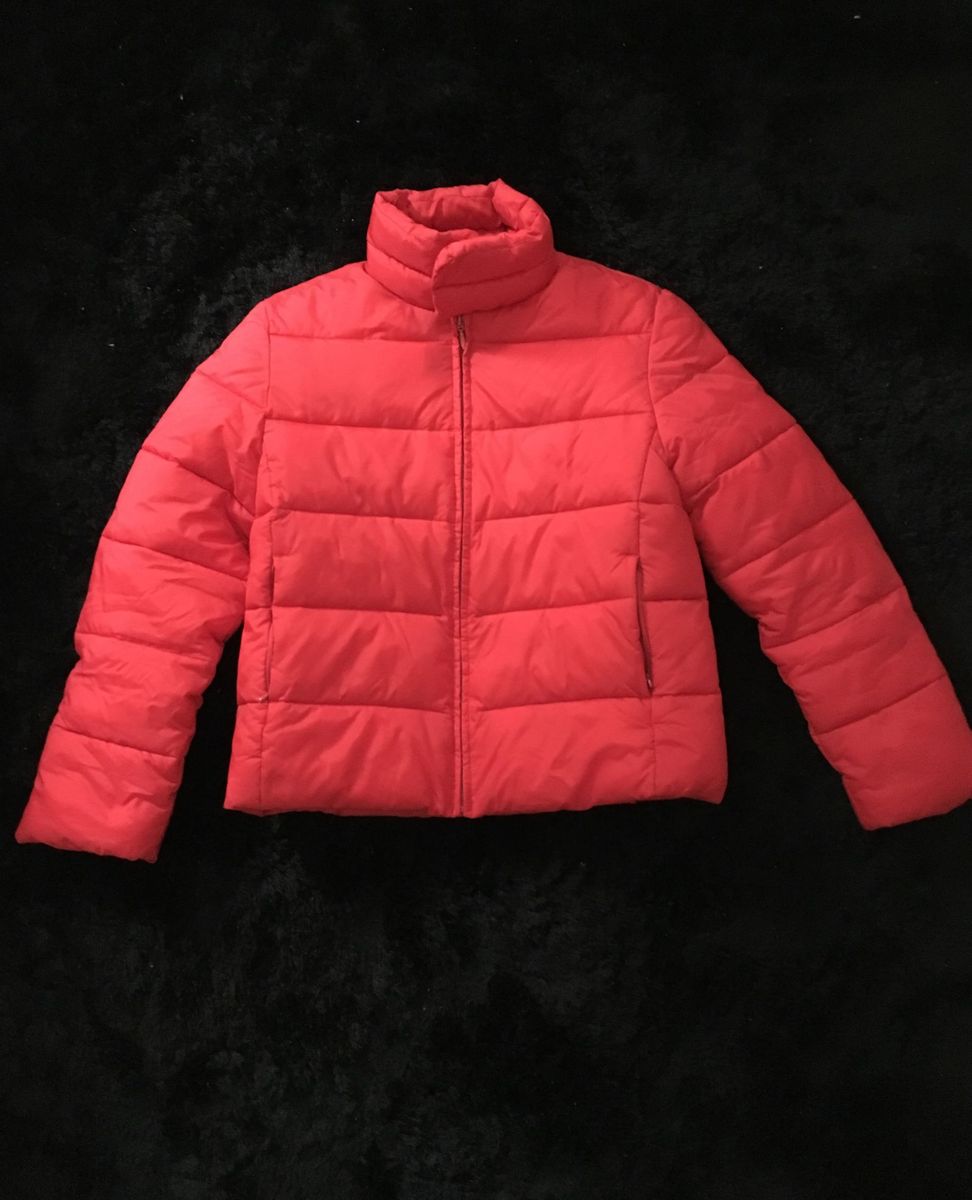 jaqueta vermelha zara