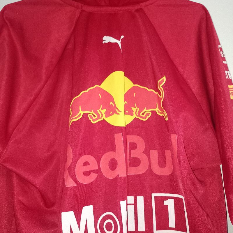 Jaqueta Corta Vento Red Bull Puma Unissex Original Red Bull
