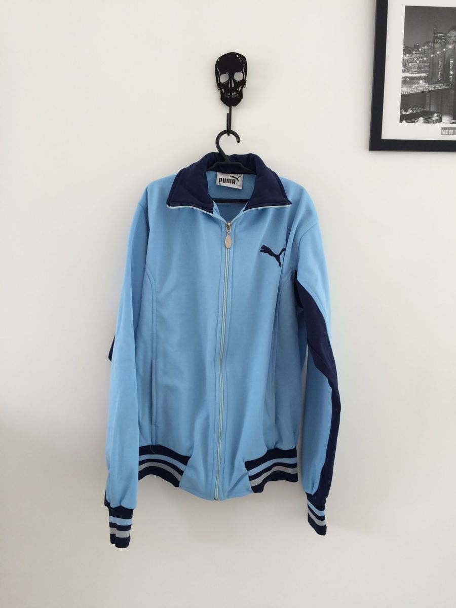 jaqueta puma azul