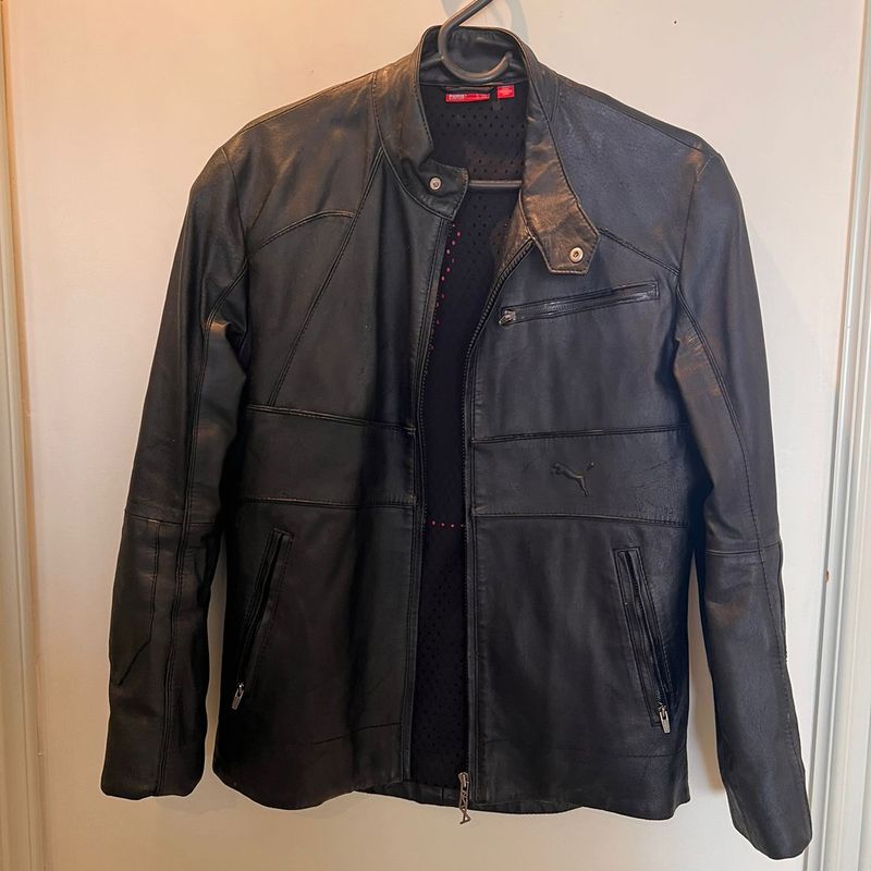 Ducati puma deals leather jacket