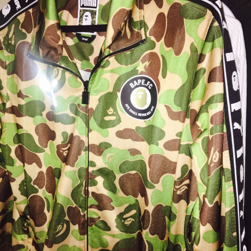 Jaqueta bape 2025 x puma