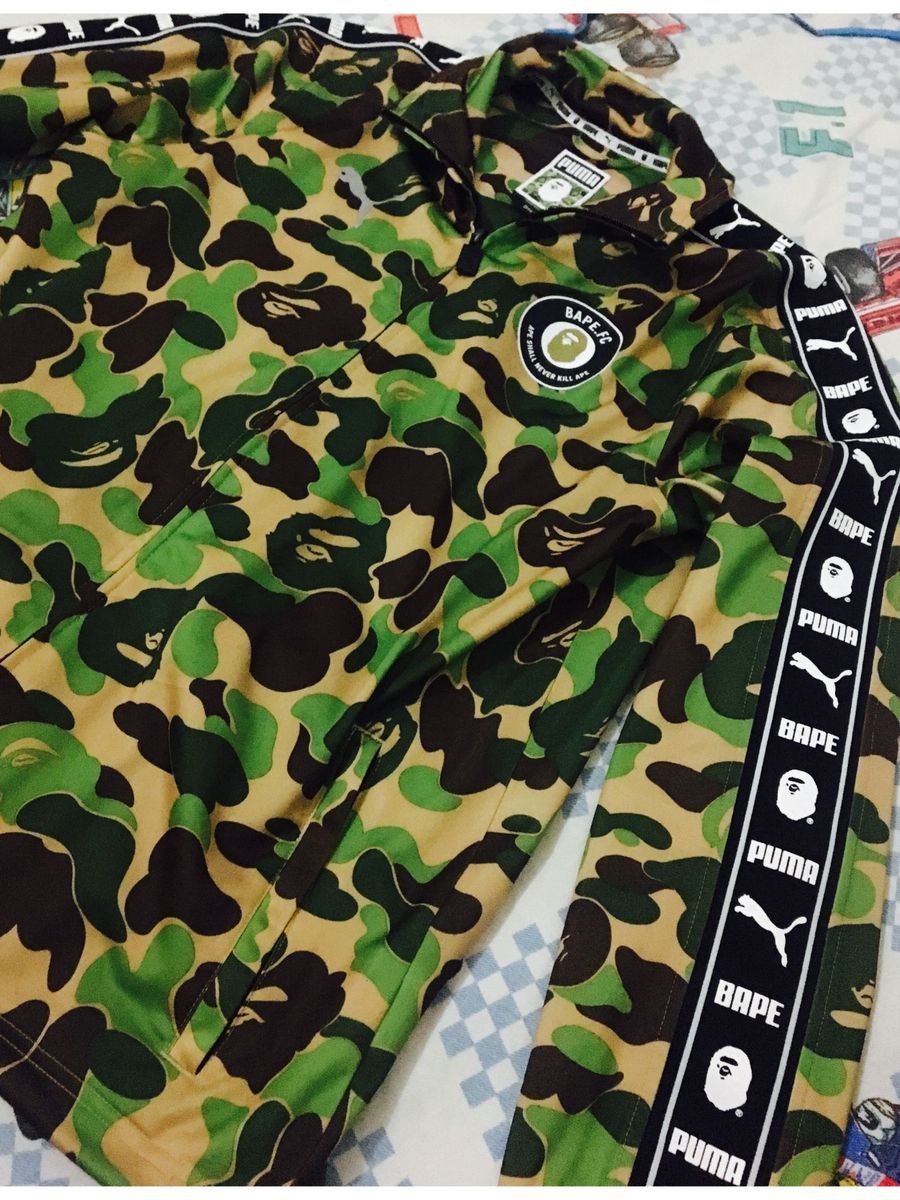 calça bape x puma