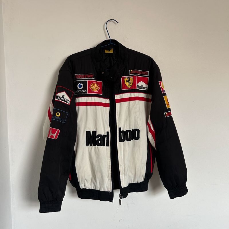 Jaqueta Racing Ferrari Marlboro | Ferrari Usado 109143501 | enjoei