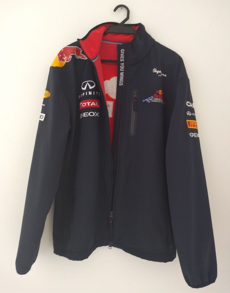 jaqueta da red bull