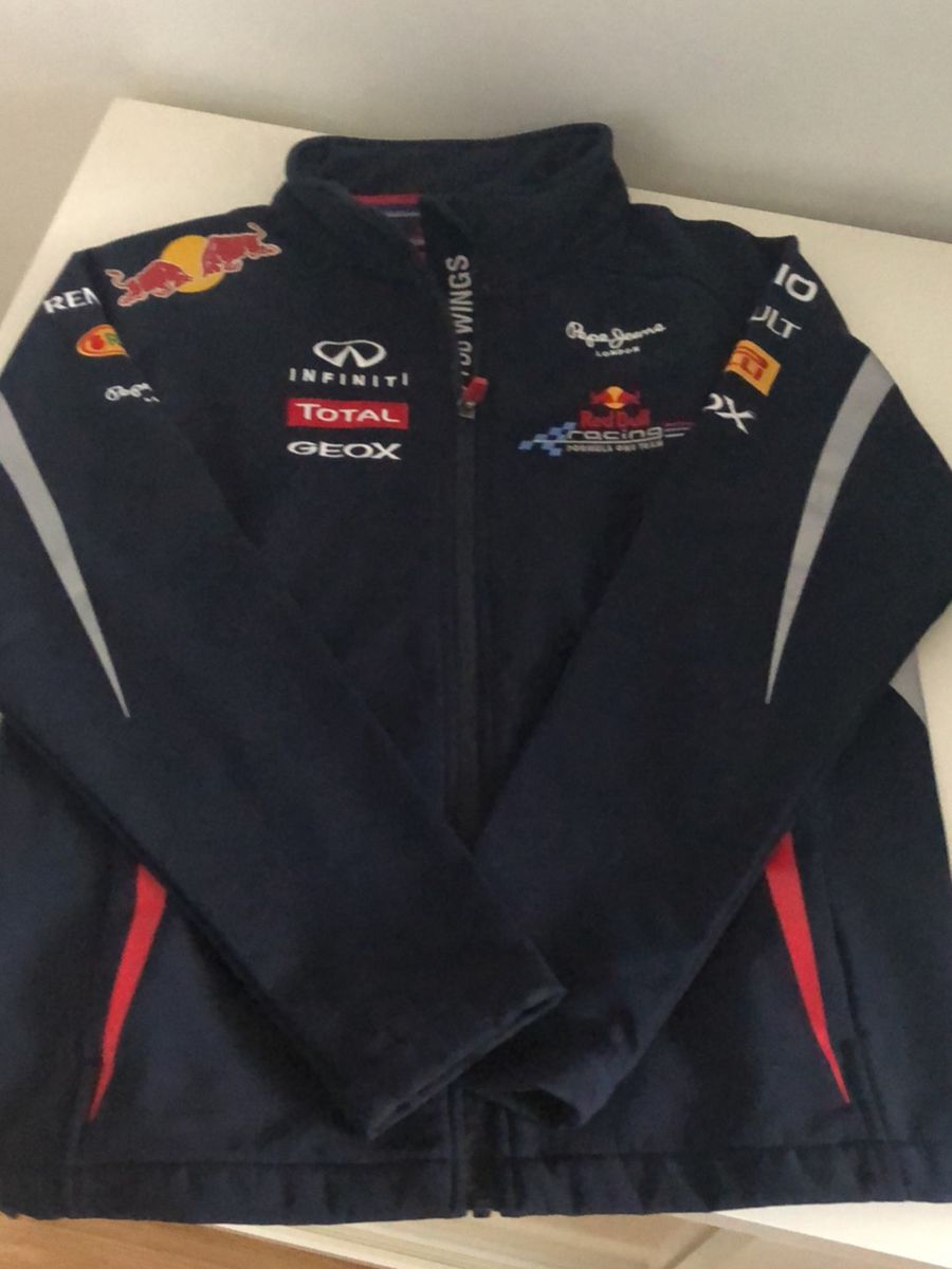 jaqueta da red bull