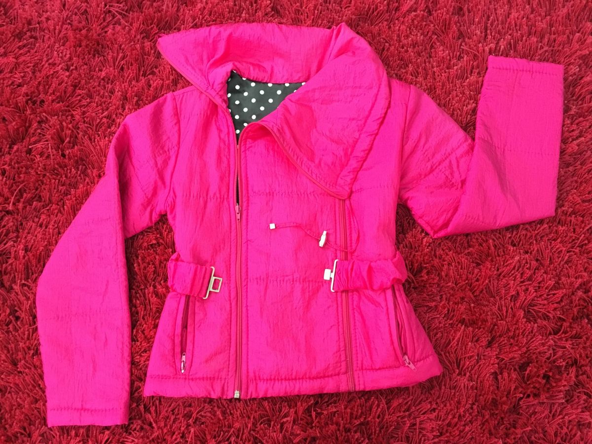 jaqueta rosa pink