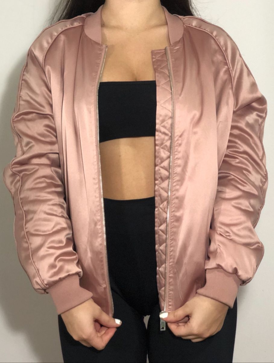 jaqueta rose gold