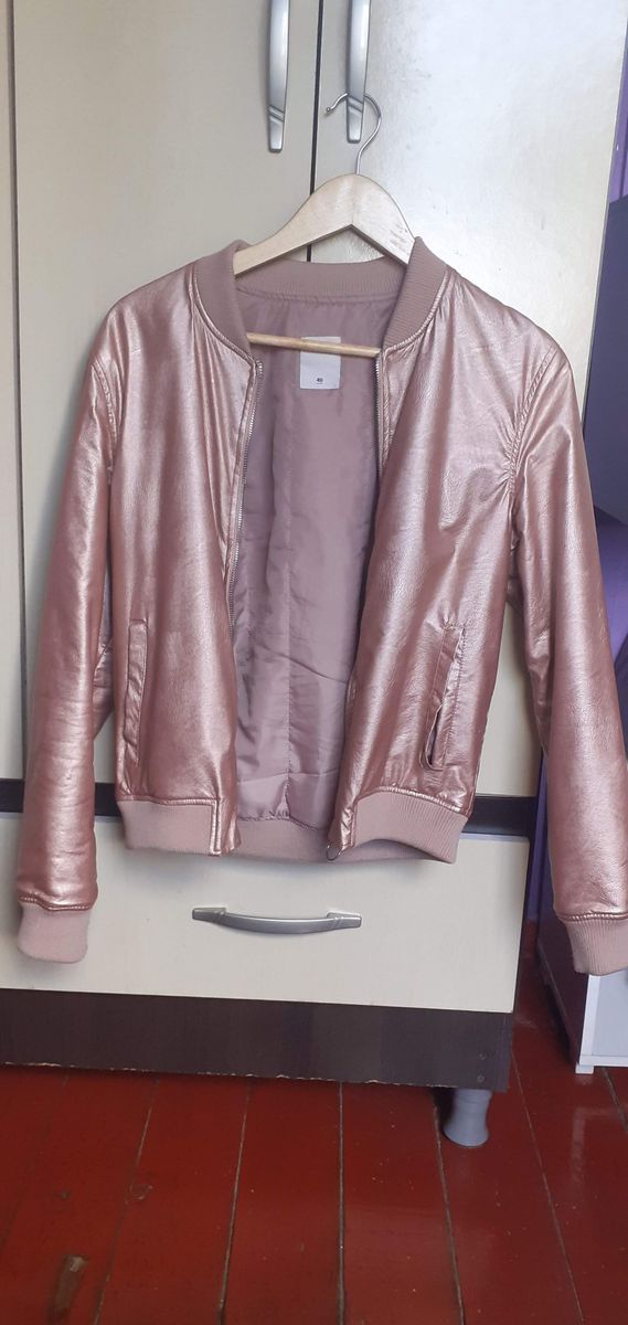 jaqueta rose gold