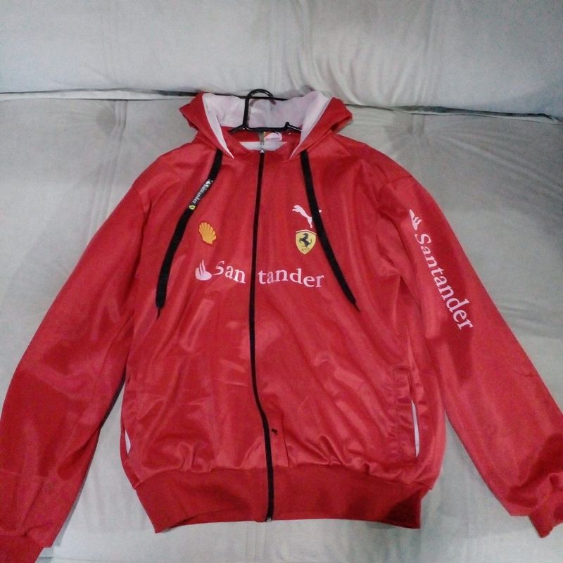 Santander Blusa De Frio Original Jaqueta Corta Vento Jaqueta