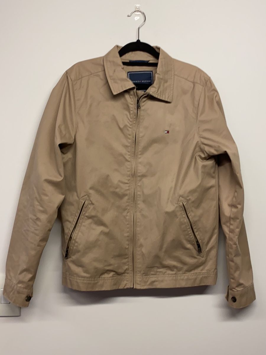 jaqueta tommy hilfiger bege