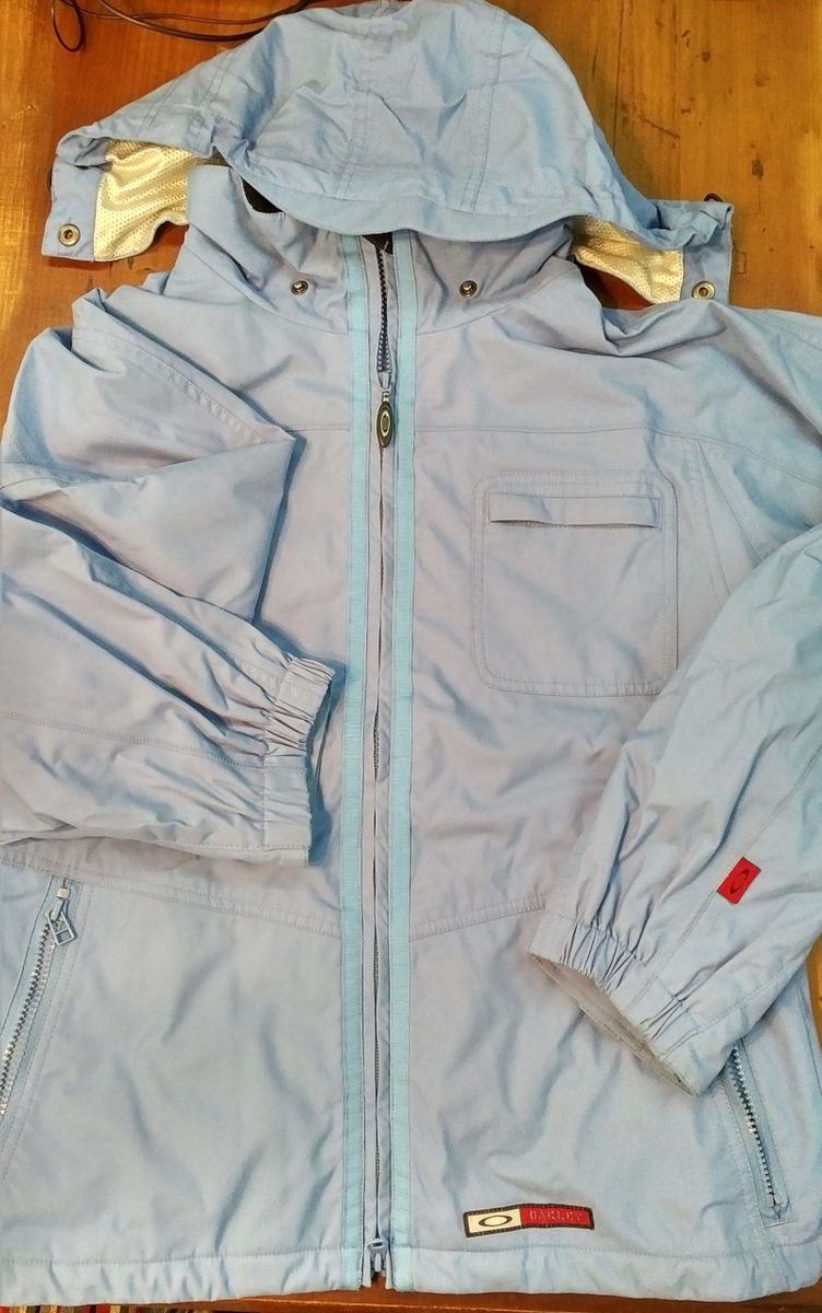 jaqueta da oakley azul