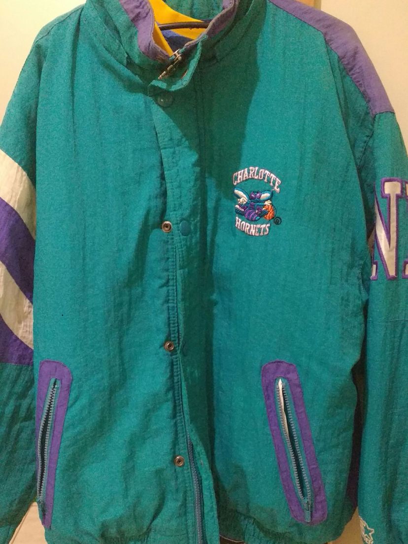 Jaqueta Charlotte Vintage Anos 90 Roupa Esportiva Masculino Starter Usado 64153804
