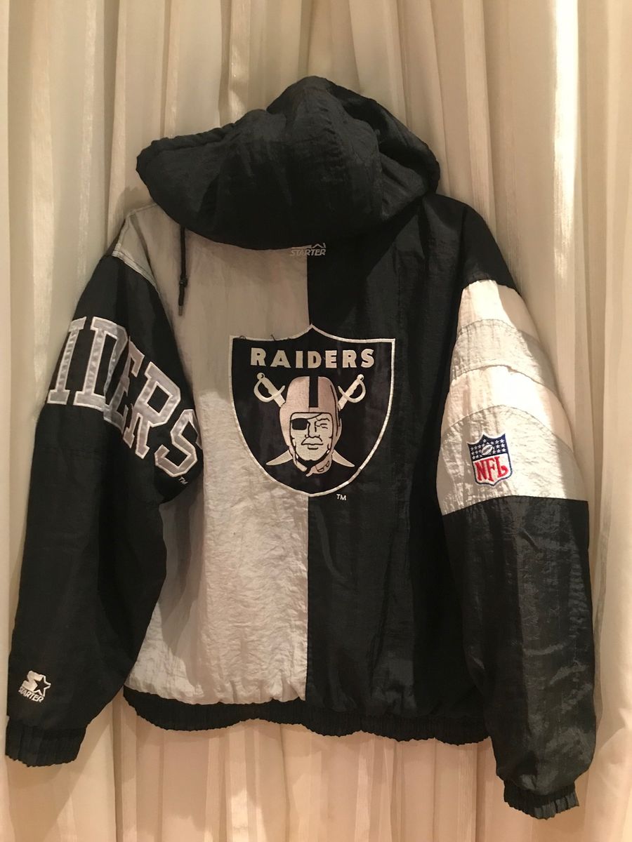 Jaqueta Starter Nfl Raiders Original Anos 90 | Starter Usado