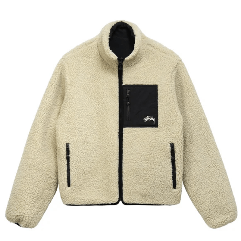 stussy リバーシブル ブルゾン 8 BALL SHERPA JACKET Jaqueta Stussy 8 Ball Sherpa Reversible Jacket | Stussy Nunca