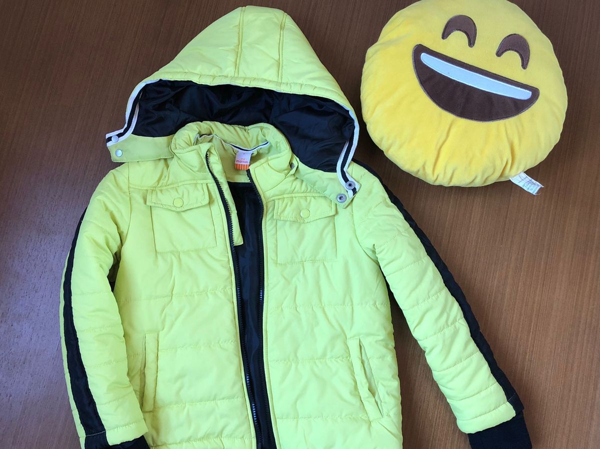 jaqueta quentinha infantil