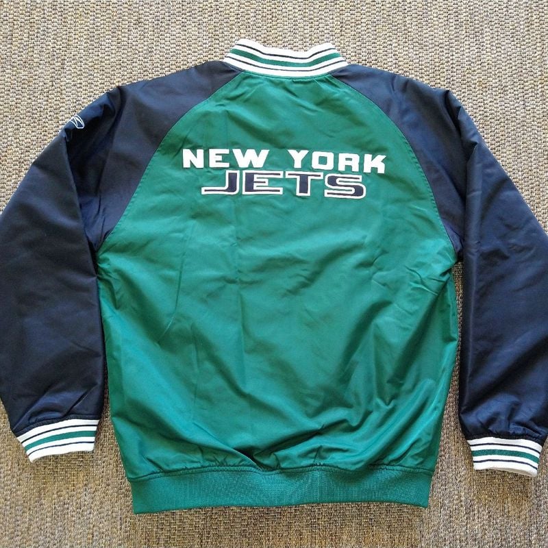Reebok NFL NY Jets ウォームアップジャケット L Jaqueta Time Futebol Americano Ny Jets | Casaco Masculino Reebok