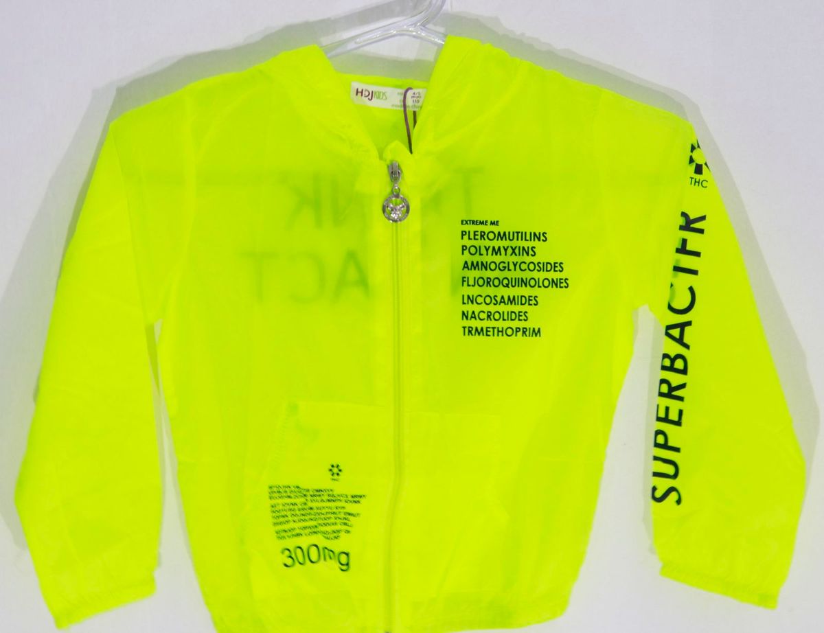 jaqueta masculina transparente