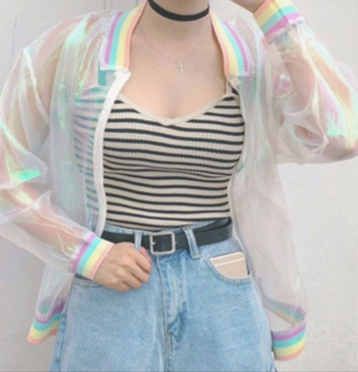 jaquetas transparentes