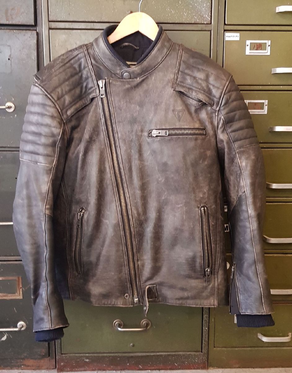jaqueta de couro triumph preço