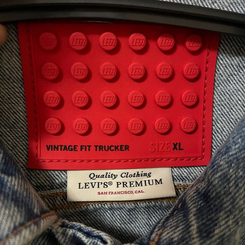 Jaqueta Trucker Levis Vintage Lego | Casaco Masculino Levi'S