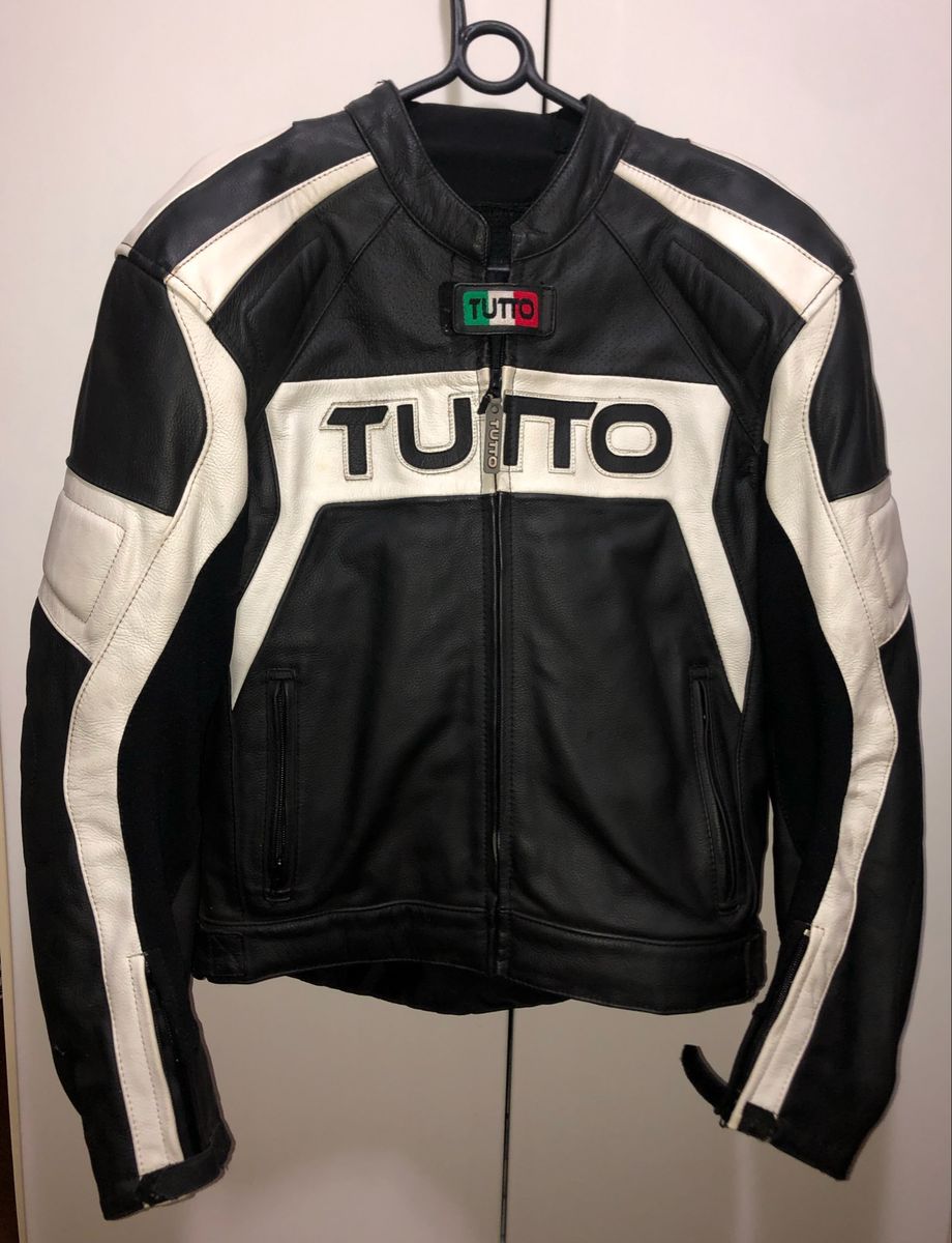 Jaqueta de best sale moto masculina tutto