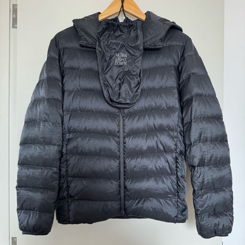Jaqueta Ultra Light Down Uniqlo Preto Uniqlo Usado 99241798 enjoei