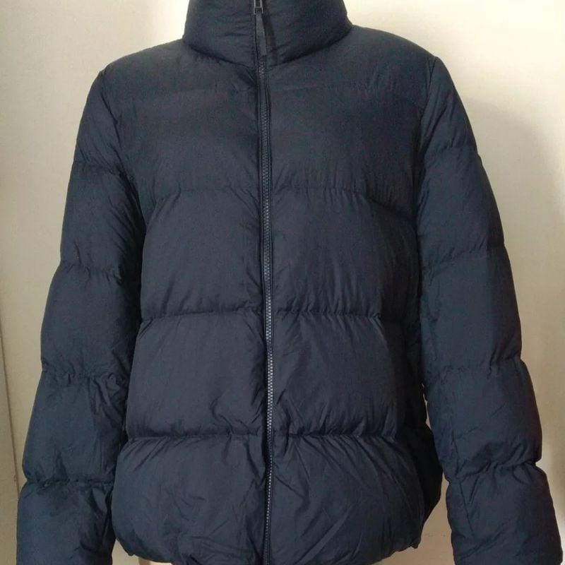 Jaqueta Uniqlo Feminina Azul Escuro - Tamanho Egg | Uniqlo Nunca