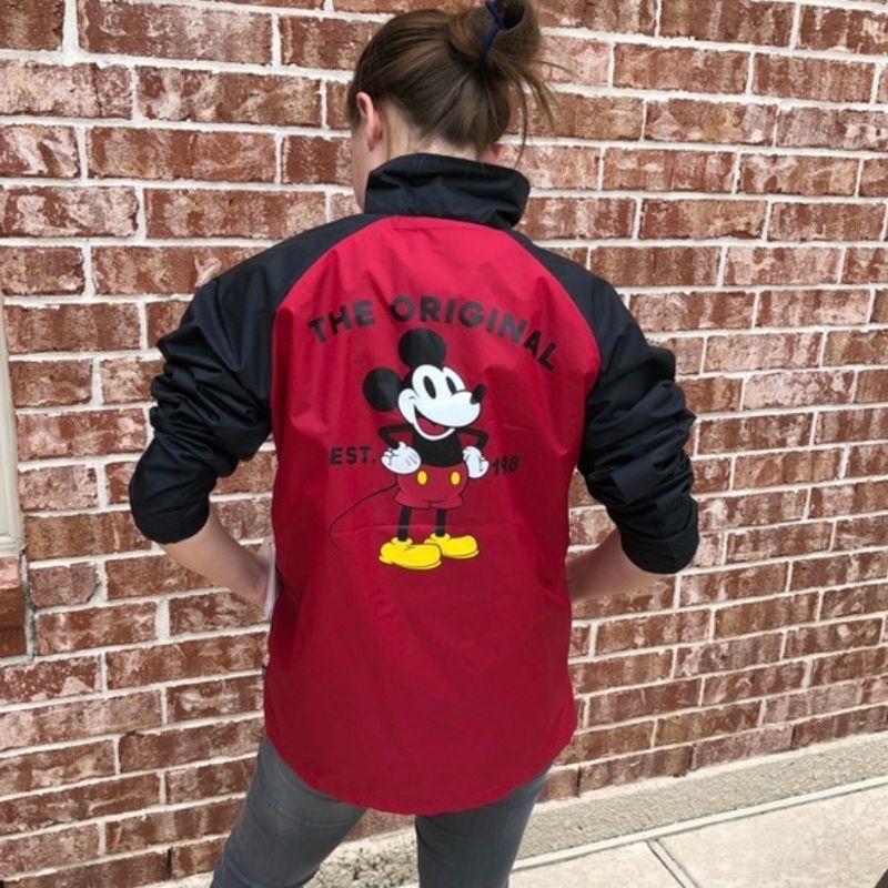 Vans mickey mouse on sale windbreaker