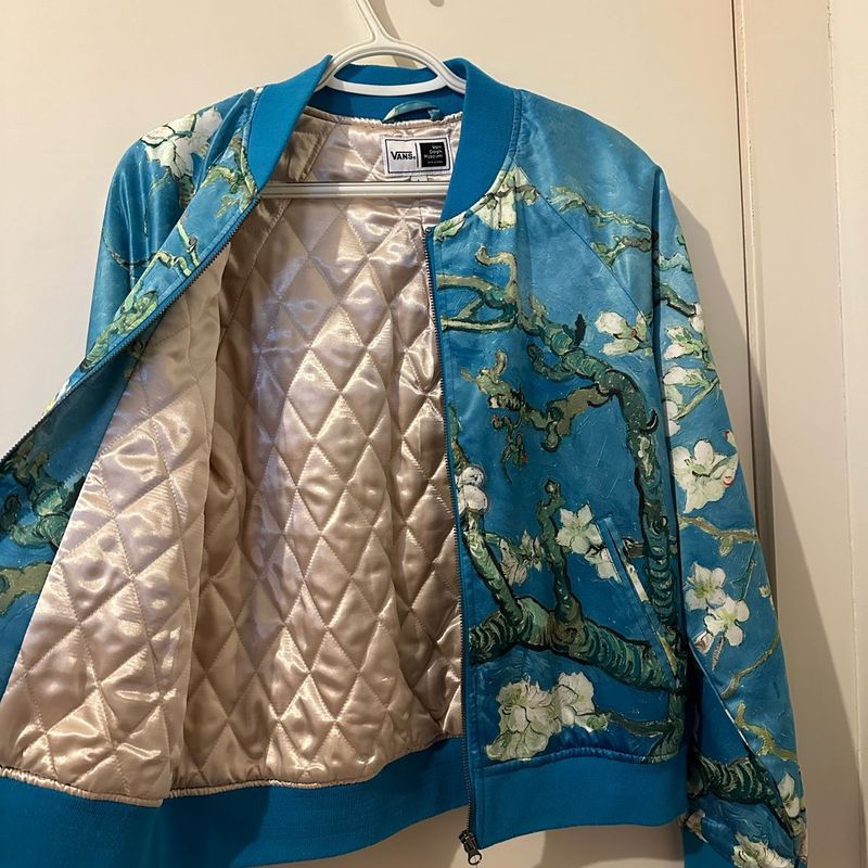 Jaqueta Vans Van Gogh Casaco Feminino Vans Usado 103706882 enjoei
