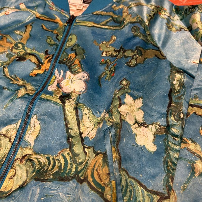 Gogh Almond Blossom Van Gogh Bomber Jacket Vans Van Gogh Almond