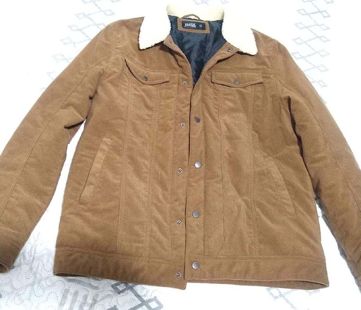 clock house jaqueta masculina