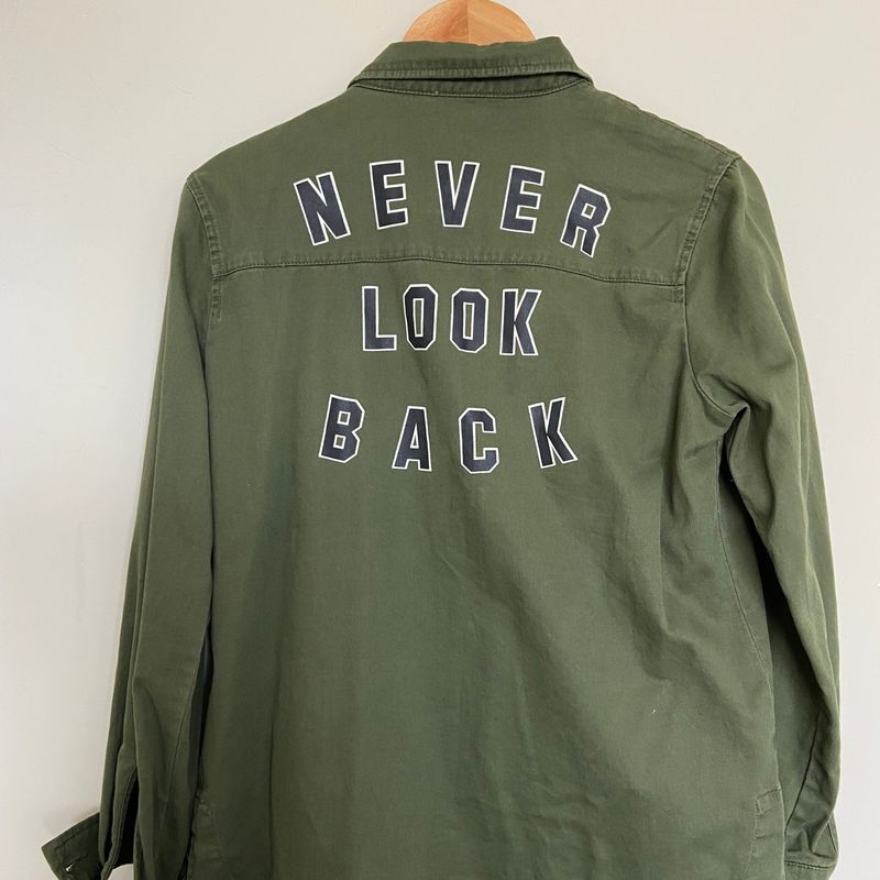 Jaqueta verde militar feminina best sale forever 21