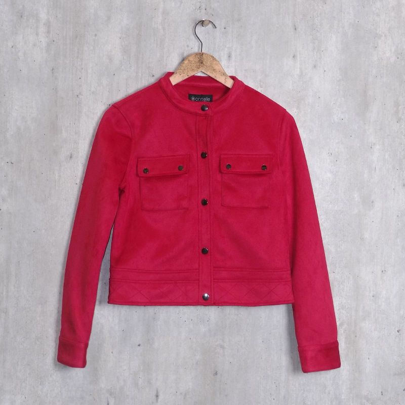 Jaqueta Vermelha Cortelle Casaco Feminino Cortelle Nunca Usado