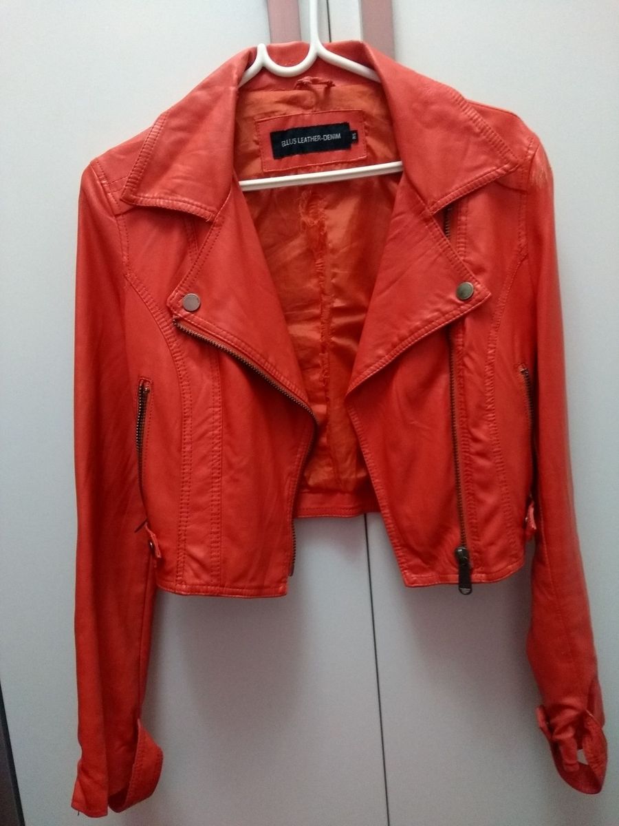 jaqueta ellus feminina vermelha