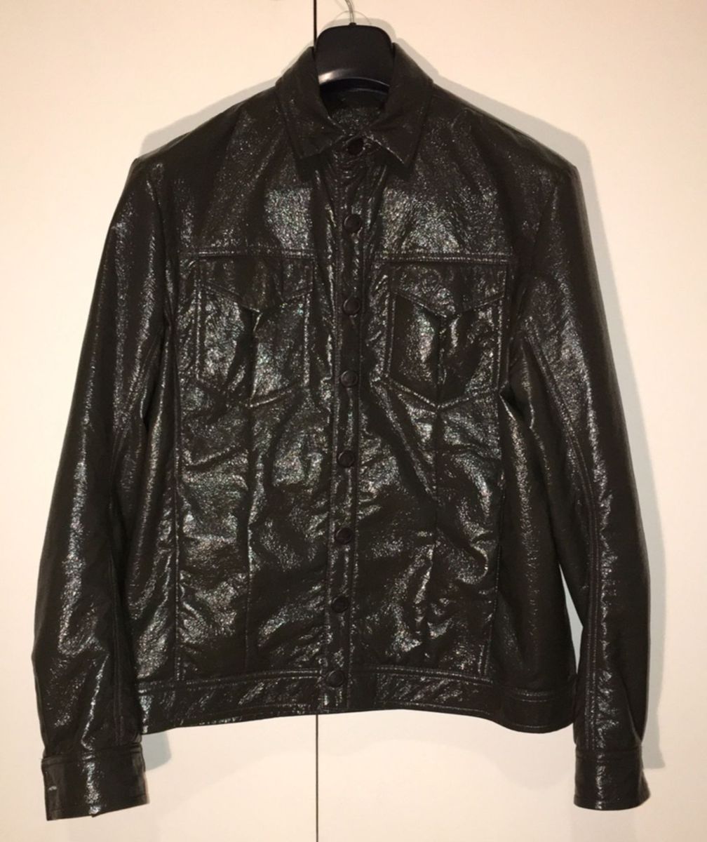 jaqueta vinil masculina