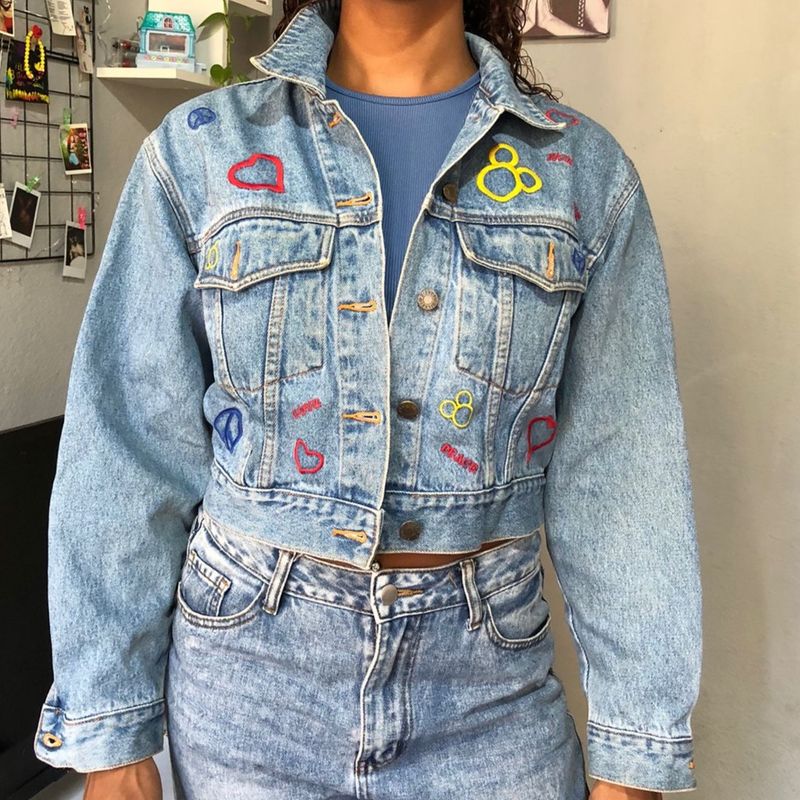 Jaqueta Vintage Disney | Disney Usado 105208238 | enjoei