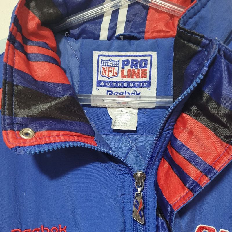 Jaqueta Vintage New York Giants Nfl Reebok Proline Authentic
