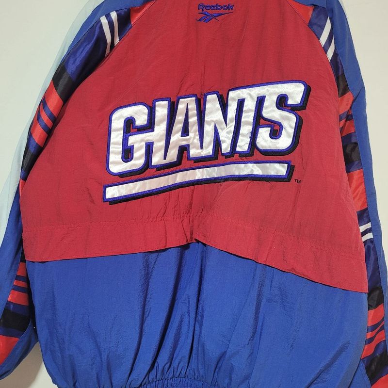 Jaqueta Vintage New York Giants Nfl Reebok Proline Authentic
