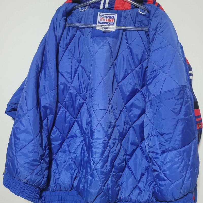 Jaqueta Vintage New York Giants Nfl Reebok Proline Authentic