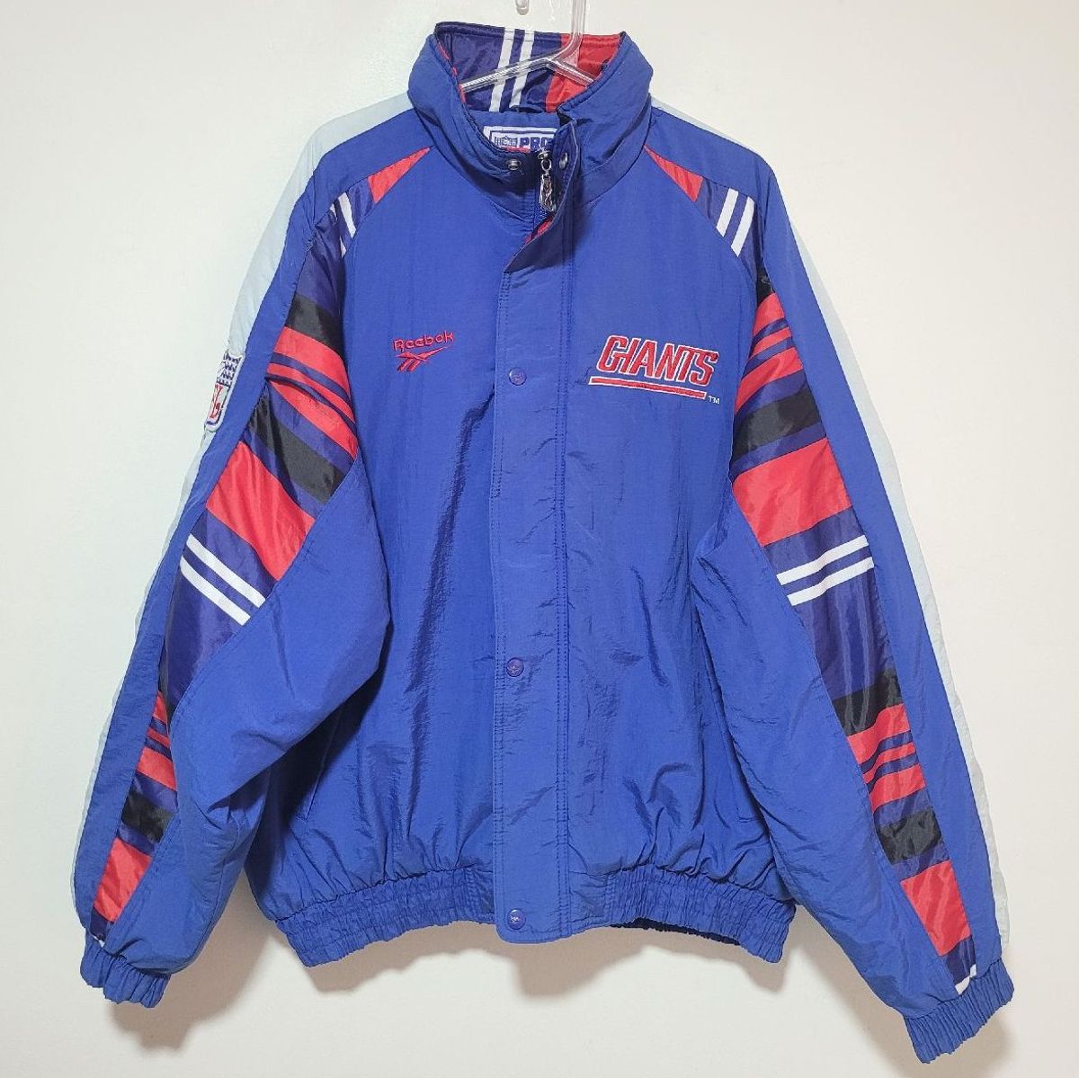 Jaqueta Vintage New York Giants Nfl Reebok Proline Authentic