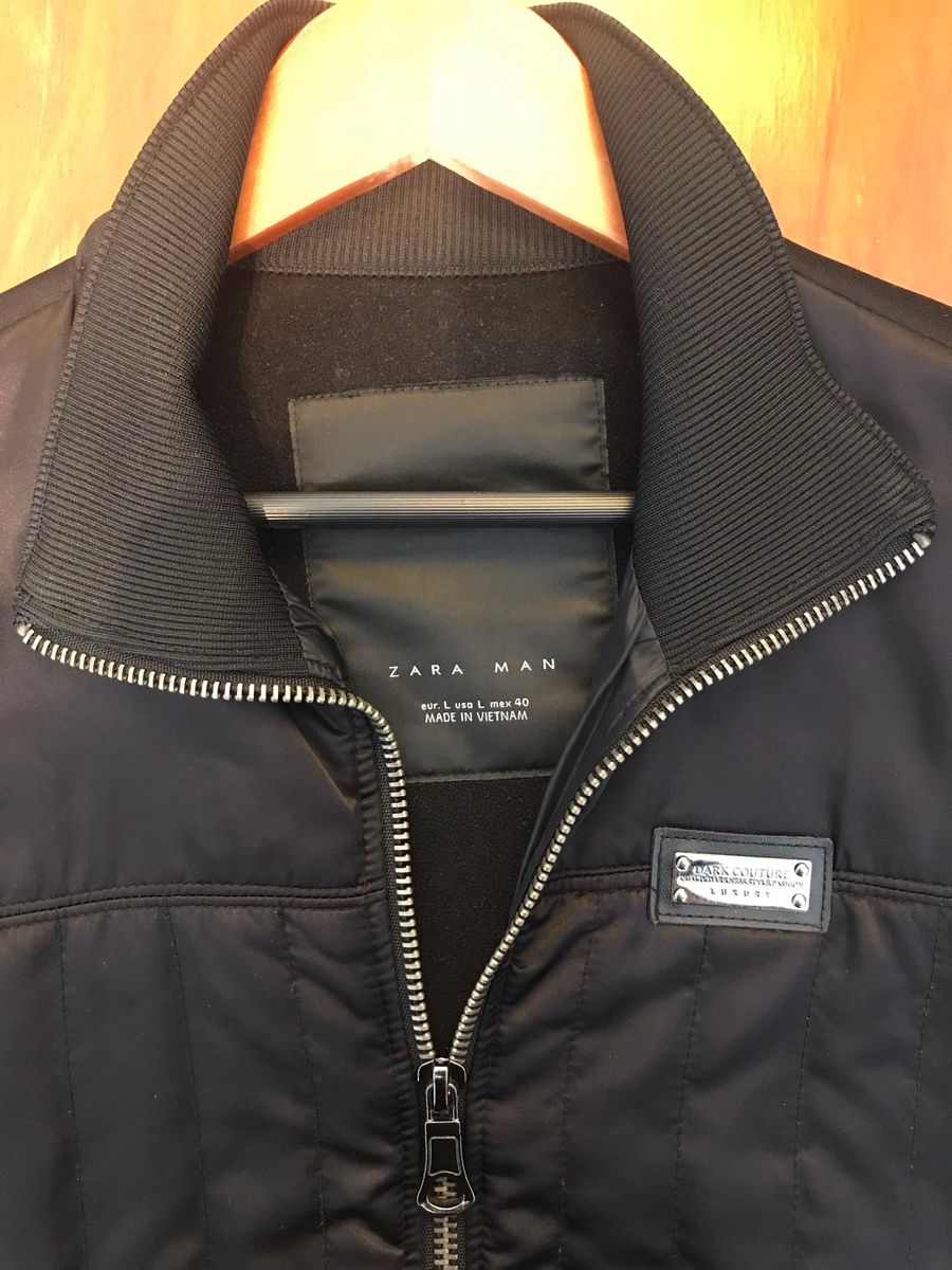 jaqueta bomber zara masculina