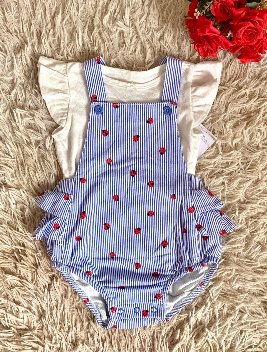 Jardineira Carters | Roupa Infantil para Menina Carter S Nunca Usado