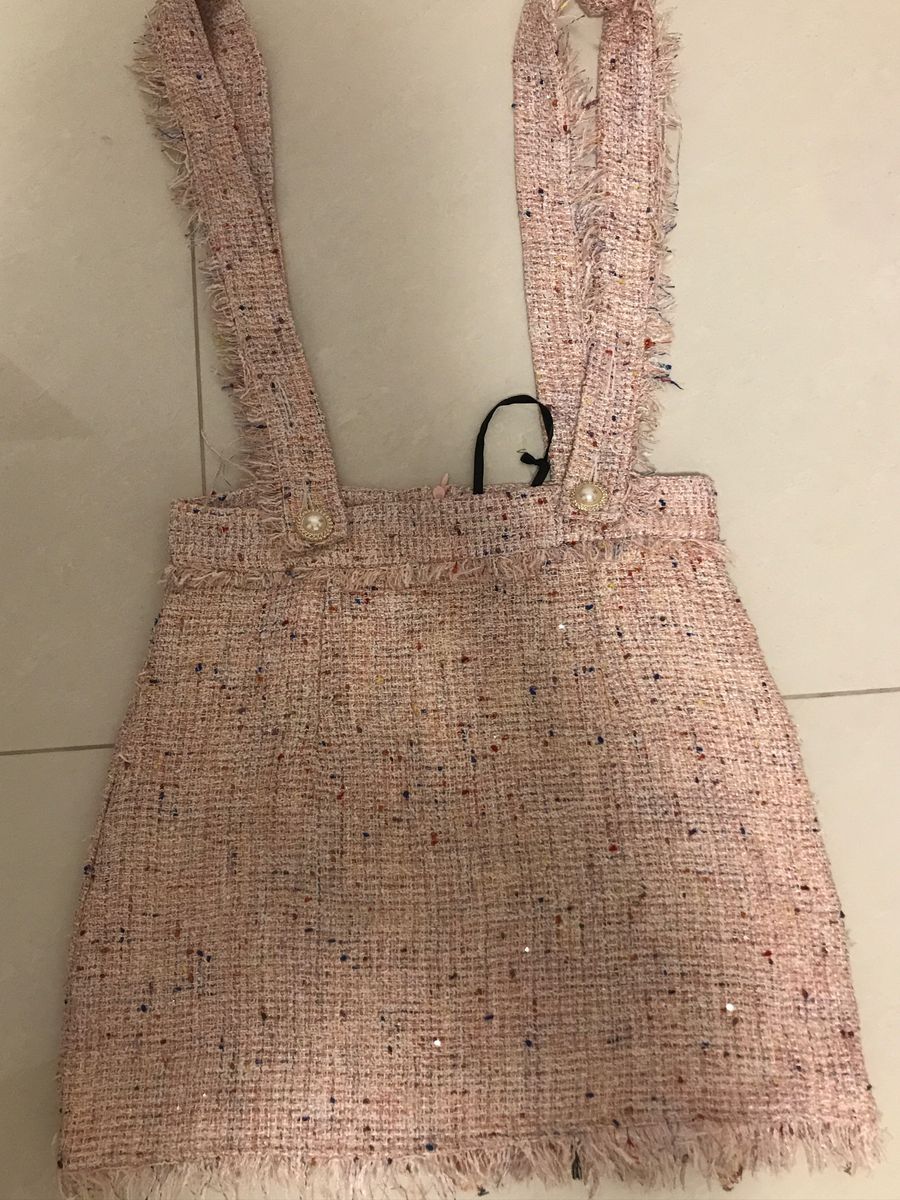 jardineira tweed zara